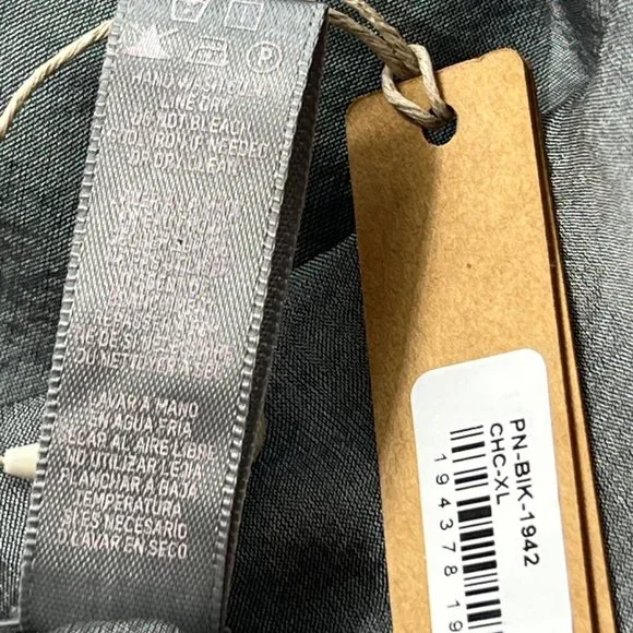 SKIMS Romance Garter Bikini Charcoal Womens XL - Picture 13 of 16